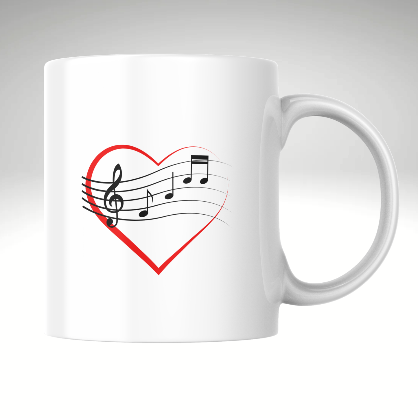 Lyrics Mug with Spotify QR Code – Personalized Coffee Mug