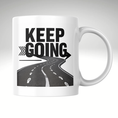 Keep Going Coffee Mug