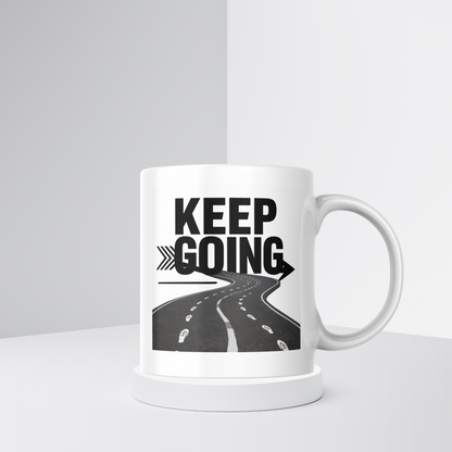 Keep Going Coffee Mug