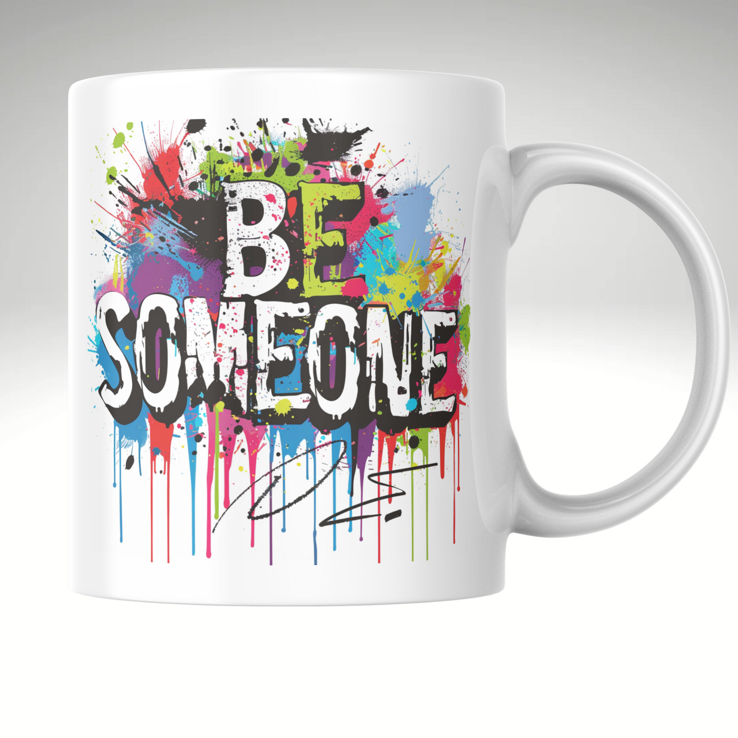 Houston Inspired 'Be Someone' Coffee Mug - Vibrant Urban Art Design